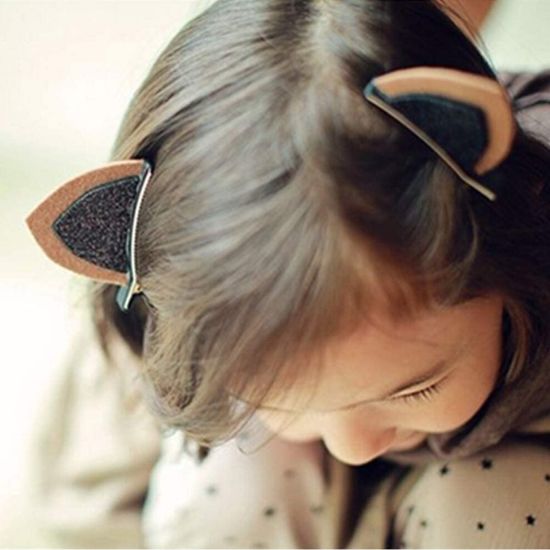 图片 Cute Fluffy Cat Ear Cosplay Hair Clip SP15210