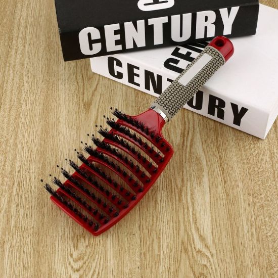 图片 Detangler Bristle Nylon Hairbrush 