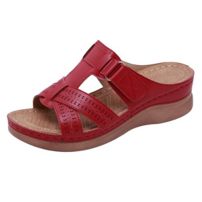 图片 Dr. Care - Premium Faux Leather Orthopedic Women Sandals