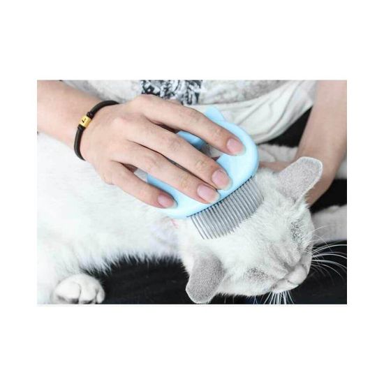 图片 Pet Hair Removal Massaging Shell Comb