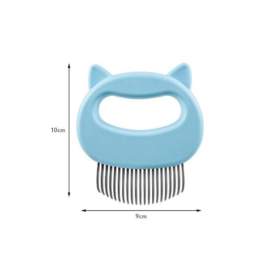 图片 Pet Hair Removal Massaging Shell Comb