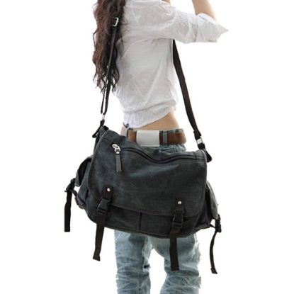 图片 The Outback Canvas Messenger Bag