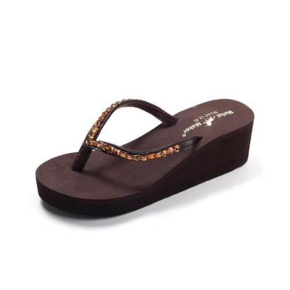 图片 Women Hollow Out Breathable Slip On Daily Sandals