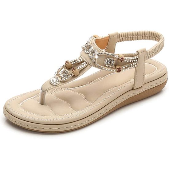 图片 Women's Fashion Hollow Flat Sandals