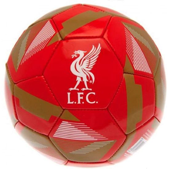 图片 Official LIVERPOOL FC home style red size 5 football