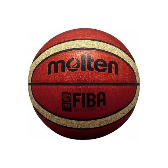 图片 Molten B6T5000 33 Libertria PU Leather Shiny Official Match 12 Panel Basketball