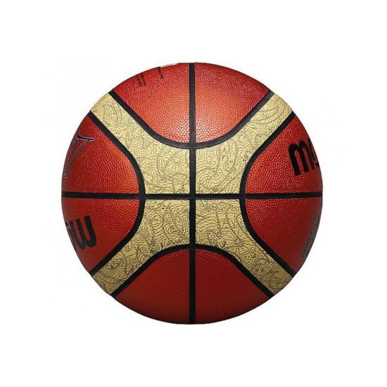 图片 Molten B6T5000 33 Libertria PU Leather Shiny Official Match 12 Panel Basketball