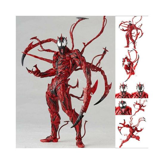 图片 Carnage Red Venom Spider-Man Yamaguchi Marvel Action Model Figure Kids Doll