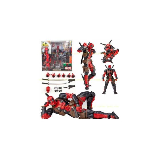 图片 Marvel Legends X-men DEADPOOL Action Figure Revoltech Kaiyodo Model Toys Gift