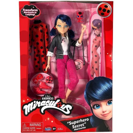 图片 Miraculous Superhero Secret Fashion Doll