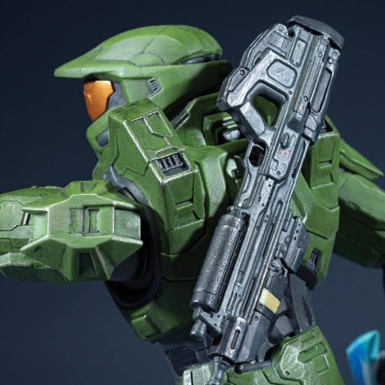 图片 Dark Horse Halo Infinite Master Chief With Grappleshot Painted 10 Inch PVC Statue