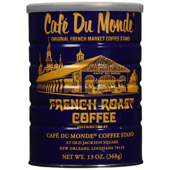 图片 Cafe Du Monde French Roast Dark Coffee, 13 Ounce