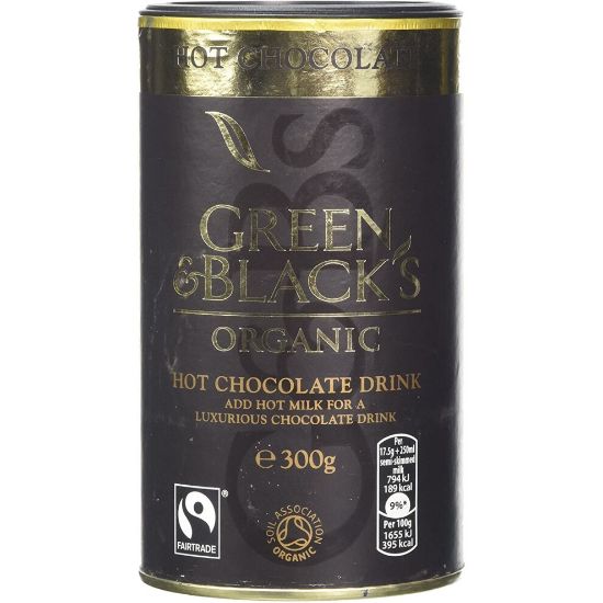 图片 Green & Black's Organic Hot Chocolate, 300g