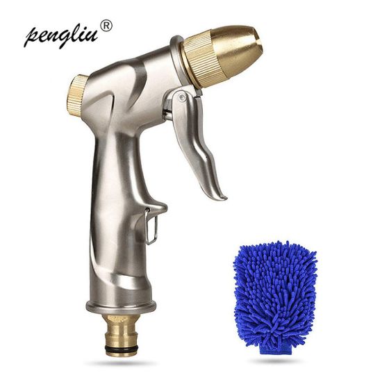 图片 New High Pressure Metal Power Water Gun Washing Car Jet Garden Washer Hose Wand Nozzle Sprayer