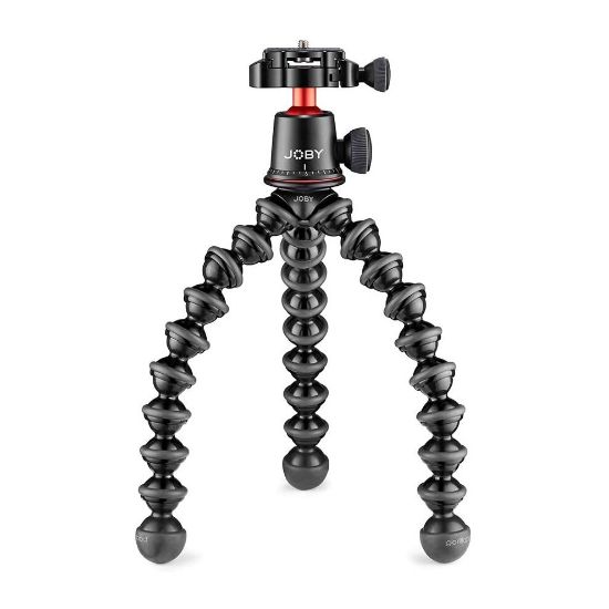 图片 JOBY JB01566-BWW GorillaPod 3K PRO Kit, Flexible Professional Aluminium Tripod with BallHead for Premium CSC/Mirrorless Camera Up to 3 kg Pa