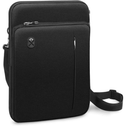 图片 FINPAC 12.9-13 Inch Tablet Laptop Sleeve Case, Briefcase Shoulder Bag for 12.9" iPad Pro 2018-2021, MacBook Air 13 M1 2018-2020, MacBook Pro