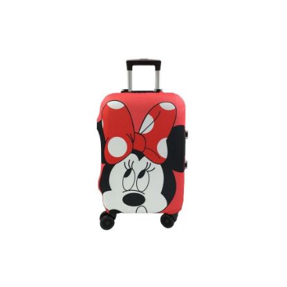 图片 (M, Minnie) Minnie And Mickey Travel Suitcase Protective Cover Elastic Dust Case