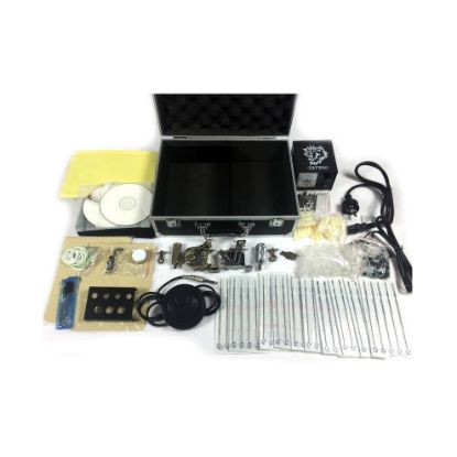 图片 Machine Tattoo Machine gun kit dinner value pack with carrying case