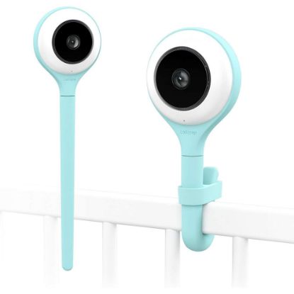 图片 Lollipop Baby Monitor with True Crying Detection (Turquoise) - Smart WiFi Baby Camera - Camera with Video & Audio & Sleep Tracking