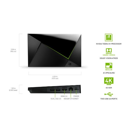 图片 NVIDIA SHIELD Android TV Pro HDR 4K UHD Streaming Media Player (2019)