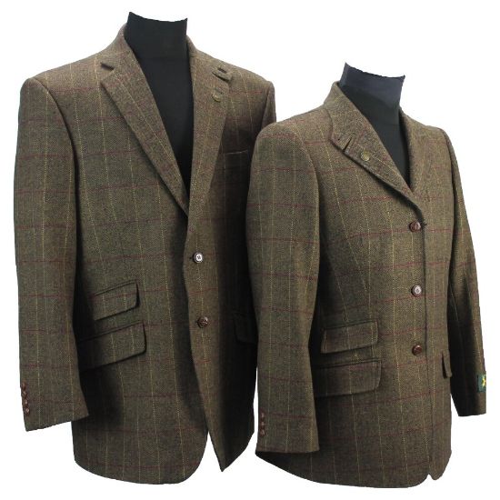 图片 Bark Men's Tweed Blazer 100% Wool