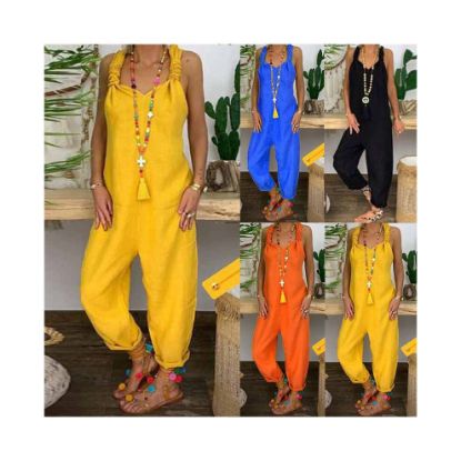 图片 Ladies casual loose jumpsuit overalls jumpsuit