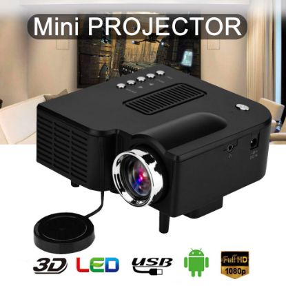 图片 Projector HD Portable Home Theater Cinema USB HDMI Multimedia AV