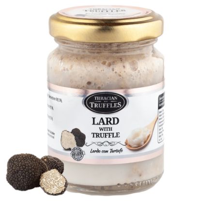 图片 Pork Lard with black truffle for frying cooking High Smoke Point 80g