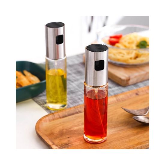 图片 2 pieces set of reusable BBQ, kitchen and baking spray bottle for oil or vinegar