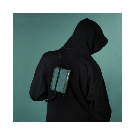 图片 Travel Passport Wallet Dark Green