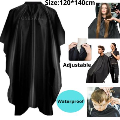 图片 Professional Hairdressing Gown Cape Hair Cutting Apron Salon Barber