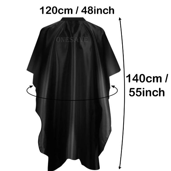 图片 Professional Hairdressing Gown Cape Hair Cutting Apron Salon Barber