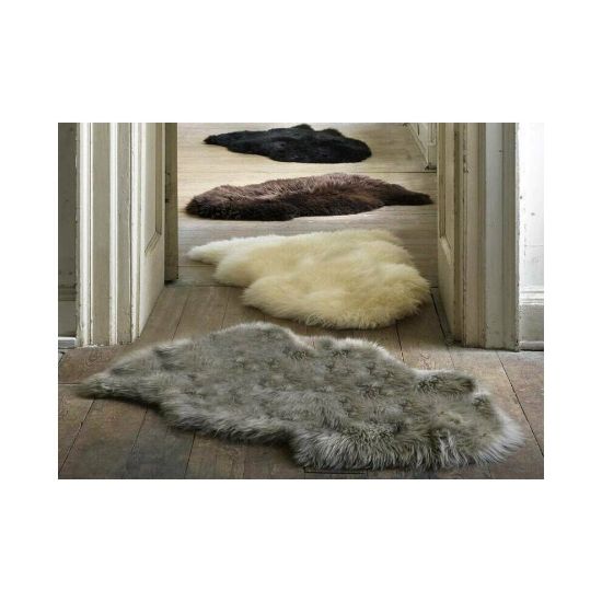 图片 Fluffy Faux Fur Sheepskin Rug Living Room Bedroom Floor Carpet Rugs Home Decor