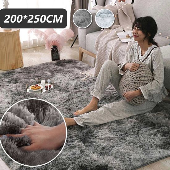 图片 Large Shaggy Rugs Floor Carpet Living Room Bedroom Warm Soft Fluffy Area Rug Mat