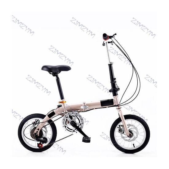 图片 14 Inch Foldable Ultra-light Bicycle Single/variable Speed Portable Mini Bicycle Non-slip Road Bike For Adult Student