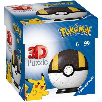 图片 Ravensburger Pokemon Ultra Ball 3D Jigsaw Puzzle - 54 Pieces