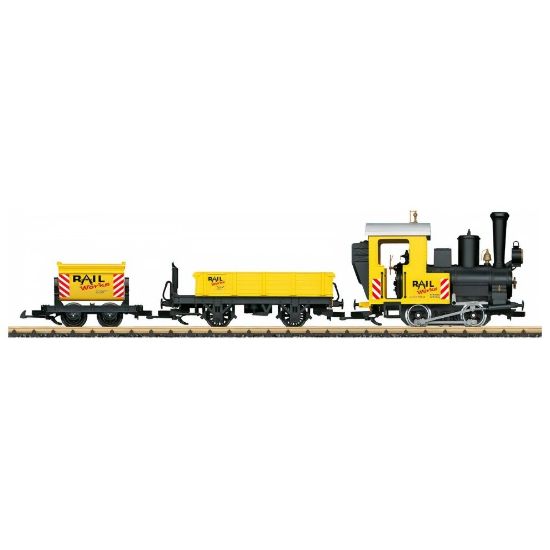 图片 starter kit construction site train 230V G track 680 mm yellow