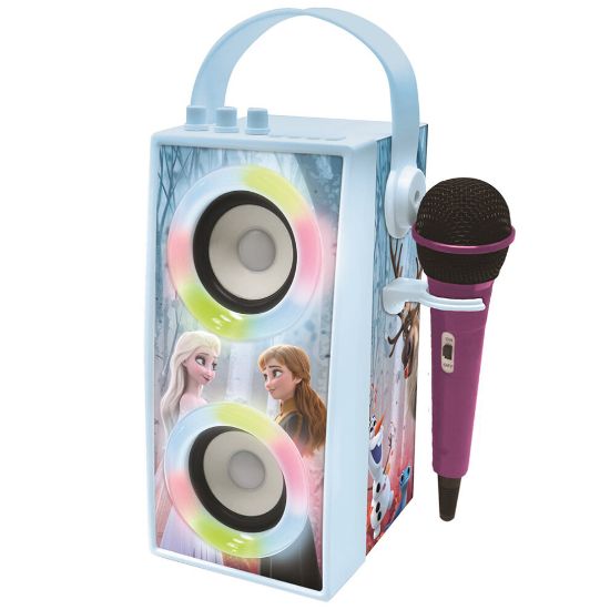 图片 Disney Frozen II Portable Bluetooth Speaker with Lights & Microphone