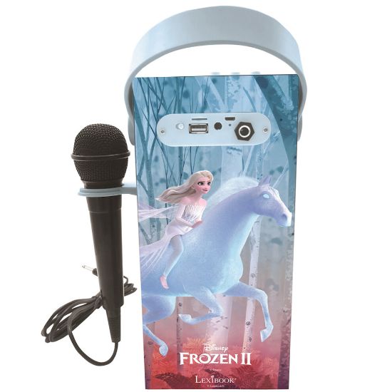 图片 Disney Frozen II Portable Bluetooth Speaker with Lights & Microphone