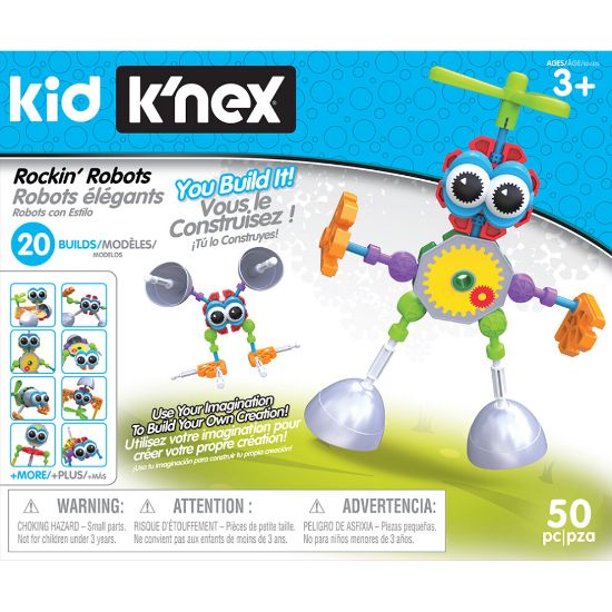 图片 Kid K'Nex Rockin' Robots Building Set