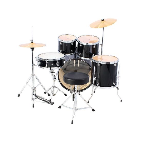 图片 Mapex Tornado 20-Inch Fusion Drum Kit, Black