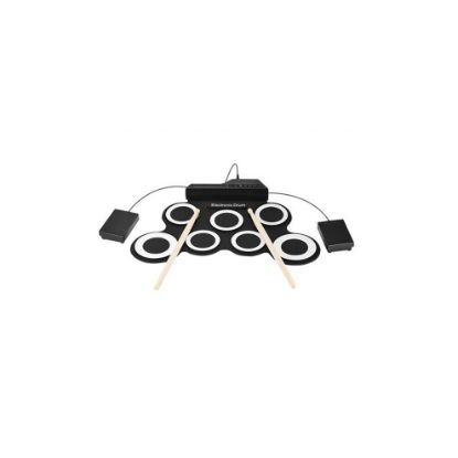 图片 Electronic Drum Kit Musical Roll-up Drum Set for Kids