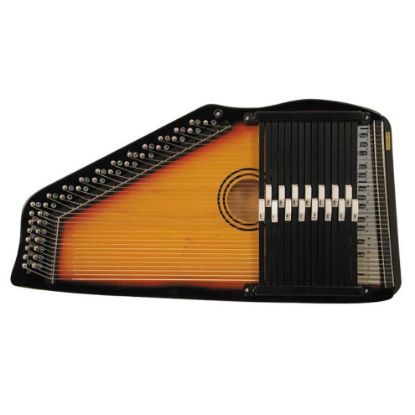 图片 Ozark Autoharp 15 bar model 2213 in attractive Sunburst finish