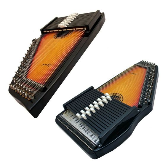 图片 Ozark Autoharp 15 bar model 2213 in attractive Sunburst finish