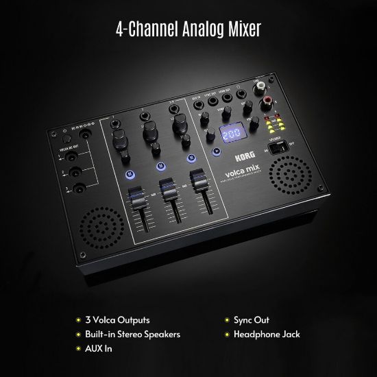 图片 MIX 4-channel Mini Analog Mixer Mixing Bus