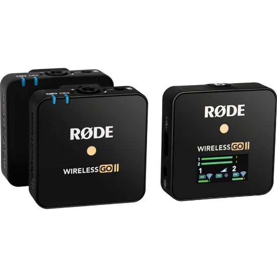 图片 USED Rode Wireless GO II Compact Digital Wireless Microphone System Black