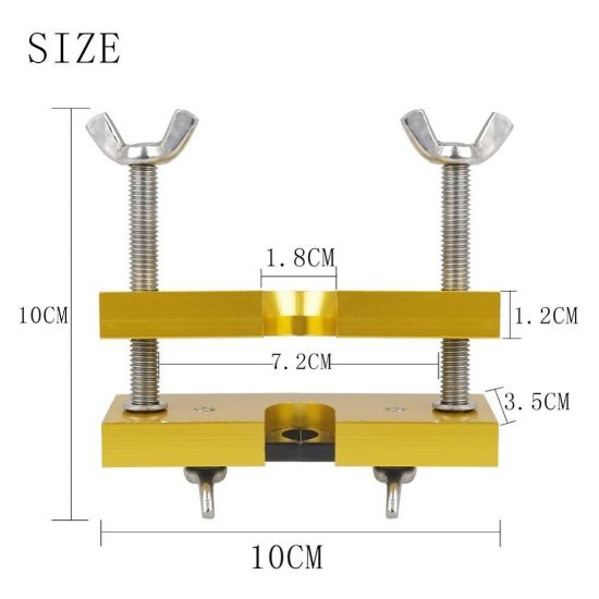 图片 Metal Adjustable Brass Trumpet Horn Mouthpiece Puller Remover Tool for Instruments