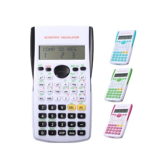 图片 SCIENTIFIC CALCULATOR ELECTRONIC OFFICE 12 DIGITS SCHOOL EXAMS GCSE WORK OFFICE