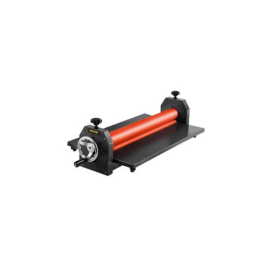 图片 VEVOR Manual Cold Roll Laminator Vinyl Photo Film Mounting Laminating Machine Cold Roll Laminating Machine (1000MM)