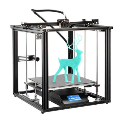 图片 Creality 3D Ender 5 Plus 3D Printer, with BL touch, Glass Building Plate and Touch Screen, Dual Z Axis Lead Screw, Large Print Size of 350x350x400mm